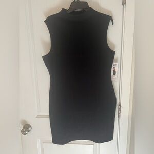 Chic Black Backless Dress